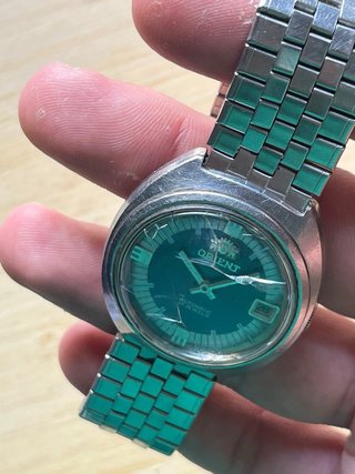 Reloj Orient Automático Esfera Azul