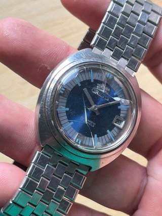 Reloj Orient Automático Esfera Azul