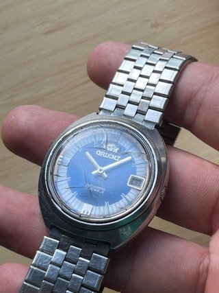 Reloj Orient Automático Esfera Azul