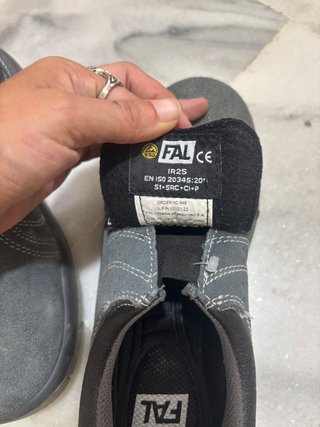 Zapatos de seguridad ANTA talla 37 color gris