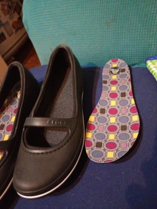 Ballerine Crocs nere 39/40