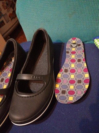 Ballerine Crocs nere 39/40