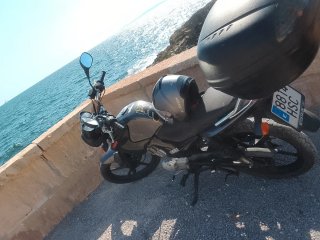 Yamaha YBR 125 Negra/Gris