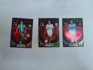 3 Cromos Panini Protás La Liga