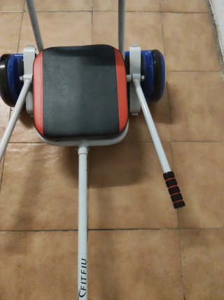 Patín con asiento para abdominales