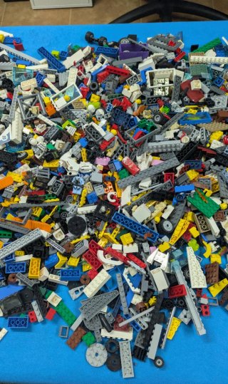 Lotto 5,5 kg Lego Originale