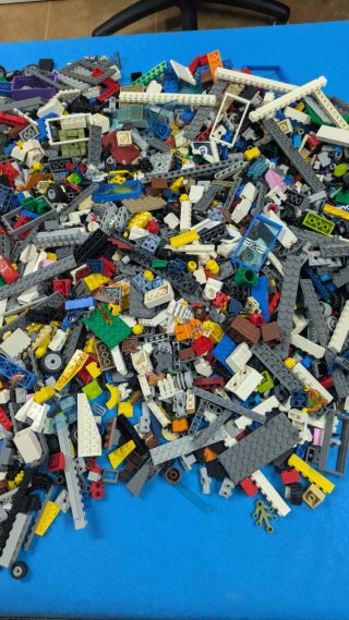 Lotto 5,5 kg Lego Originale