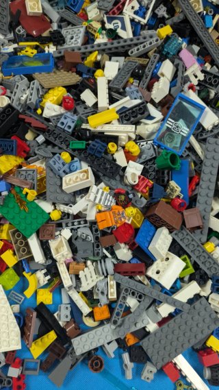 Lotto 5,5 kg Lego Originale