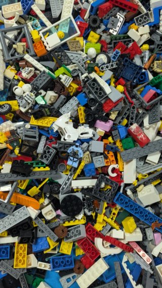 Lotto 5,5 kg Lego Originale
