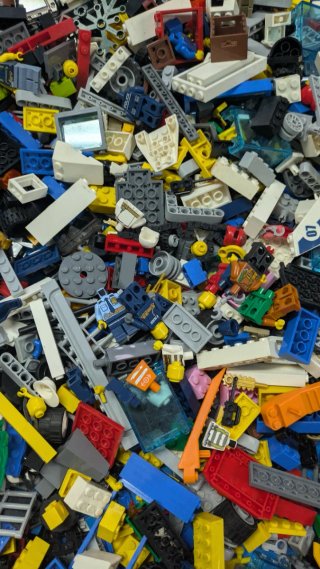 Lotto 5,5 kg Lego Originale