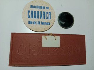 Cartel, Espejo, Posavasos Publicidad Antigua