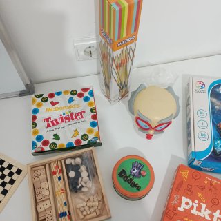 Lote de 9 juegos de mesa familiares
