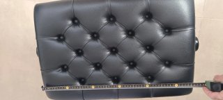Banqueta de piano negra