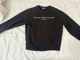 Sudadera Tommy Hilfiger Negra