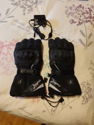 Guantes de moto calefactados talla " L "