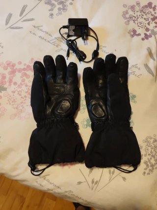 Guantes de moto calefactados talla " L "