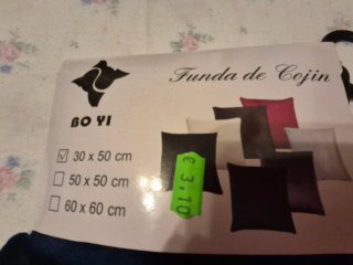 4 Fundas Cojín Azul Terciopelo BO VI