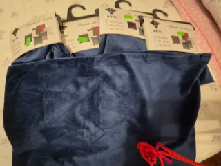 4 Fundas Cojín Azul Terciopelo BO VI
