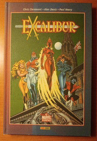 Excalibur de Chris Claremont y Alan Davis 2 tomos