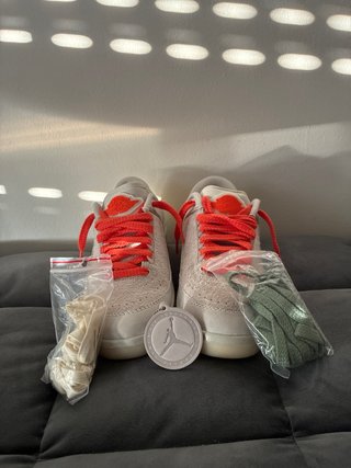Nike Air Jordan 2 Beige Naranja