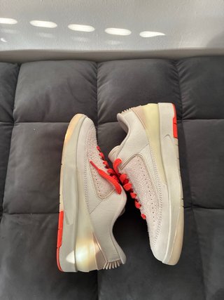 Nike Air Jordan 2 Beige Naranja