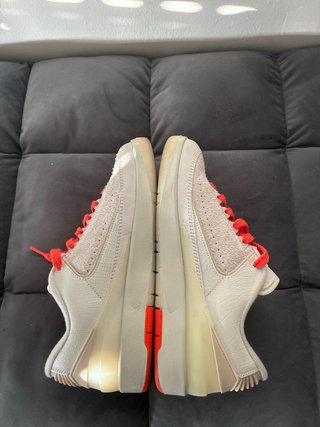 Nike Air Jordan 2 Beige Naranja
