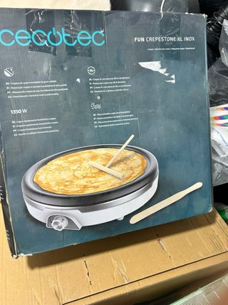 Cecotec Fun CrepeStone XL Inox