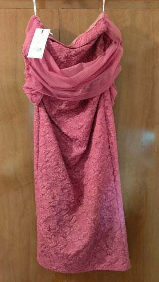 Vestido de fiesta buganvilla