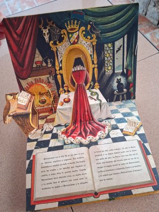 Biancaneve Storia Pop-Up 1960