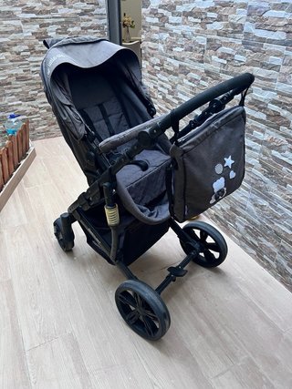 Cochecito Bebé KikkaBoo Beloved Gris