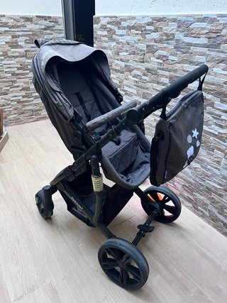 Cochecito Bebé KikkaBoo Beloved Gris