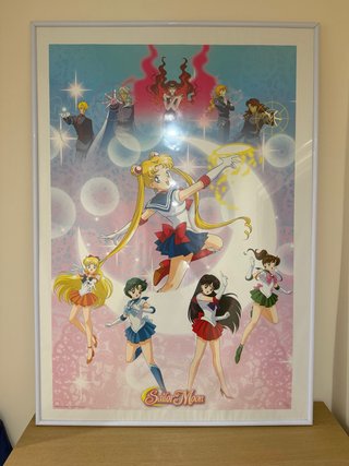 Póster Sailor Moon 70x100 con marco