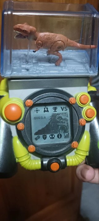 Máquina Arcade Vintage Dinosaurio Tiburón Blanco
