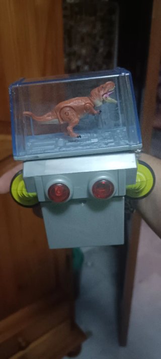 Máquina Arcade Vintage Dinosaurio Tiburón Blanco