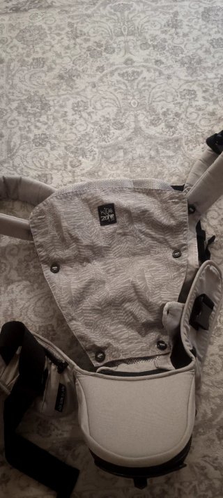 Mochila Porta Bebé Kidz Zone Gris