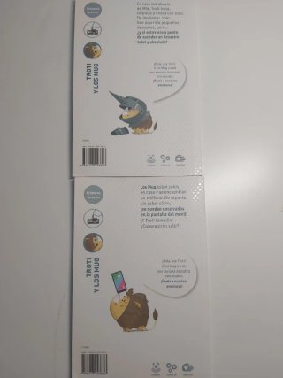 4 libros infantil rasi y troti