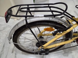 Bicicleta plegable aluminio vintage