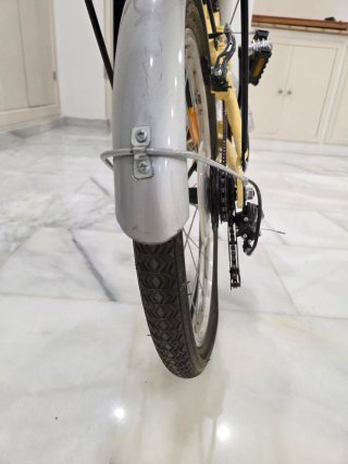 Bicicleta plegable aluminio vintage