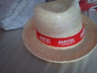 Sombrero de paja Amstel 100% Malta