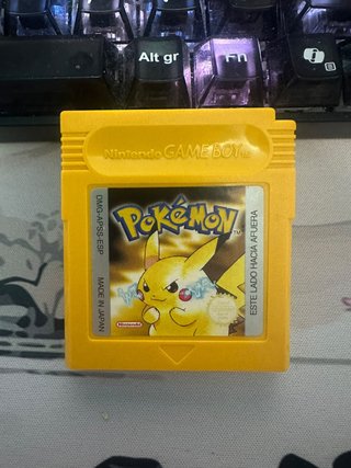Pokemon Amarillo Game Boy DMG-APSS-ESP