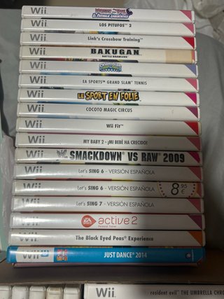 Juegos Wii variados