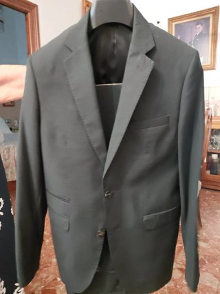 Traje de chaqueta gris