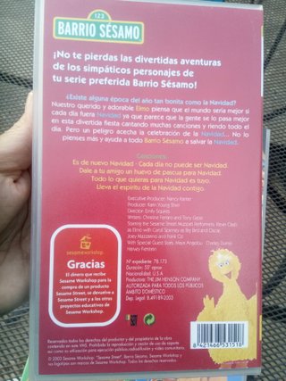 Colección Barrio Sésamo VHS (4 cintas)