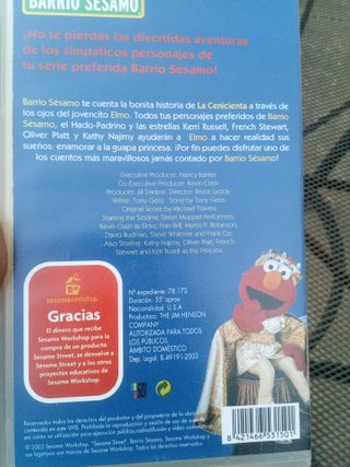 Colección Barrio Sésamo VHS (4 cintas)