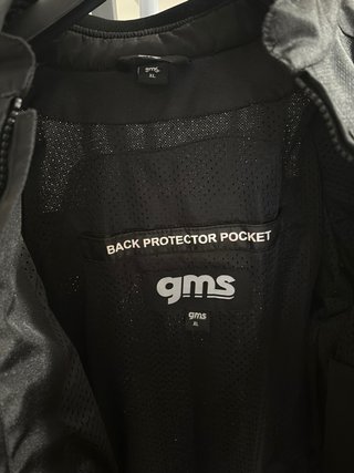Chaqueta Moto GMS Verano Negra