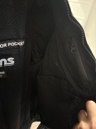 Chaqueta Moto GMS Verano Negra