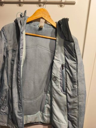 Chaqueta de invierno Quechua azul/gris