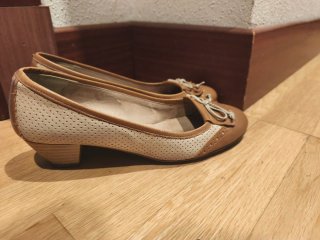 Zapatos Nook Beige y Marrón