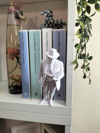 Lettore libri Michael Jackson 17cm