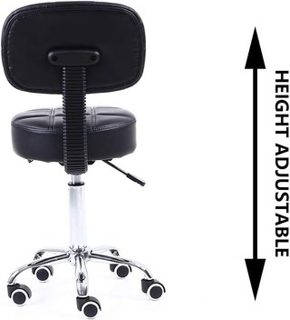 Taburete KKTONER Ajustable con Ruedas
